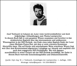 Tenbusch, Josef - Buchautor