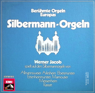 Silbermann-Orgeln - Organist Werner Jacob, Album