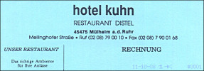 Hotel Kuhn - Restaurant Distel